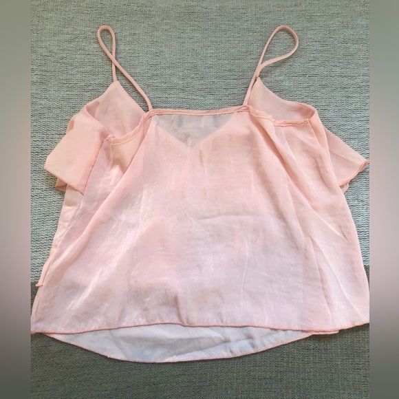 Workhall Pink Flounce Tank - Picture 5 of 6